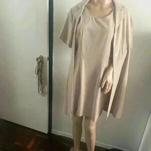 Jessica two piece office party cocktail dress and blazer dress suit  size 7